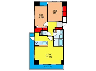 ロイヤルハイツ今福鶴見駅の物件間取画像